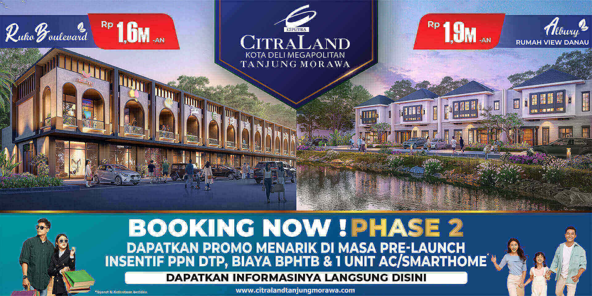 Booking Now Phase 2 - CitraLand Tanjung Morawa Booking Now Phase 2