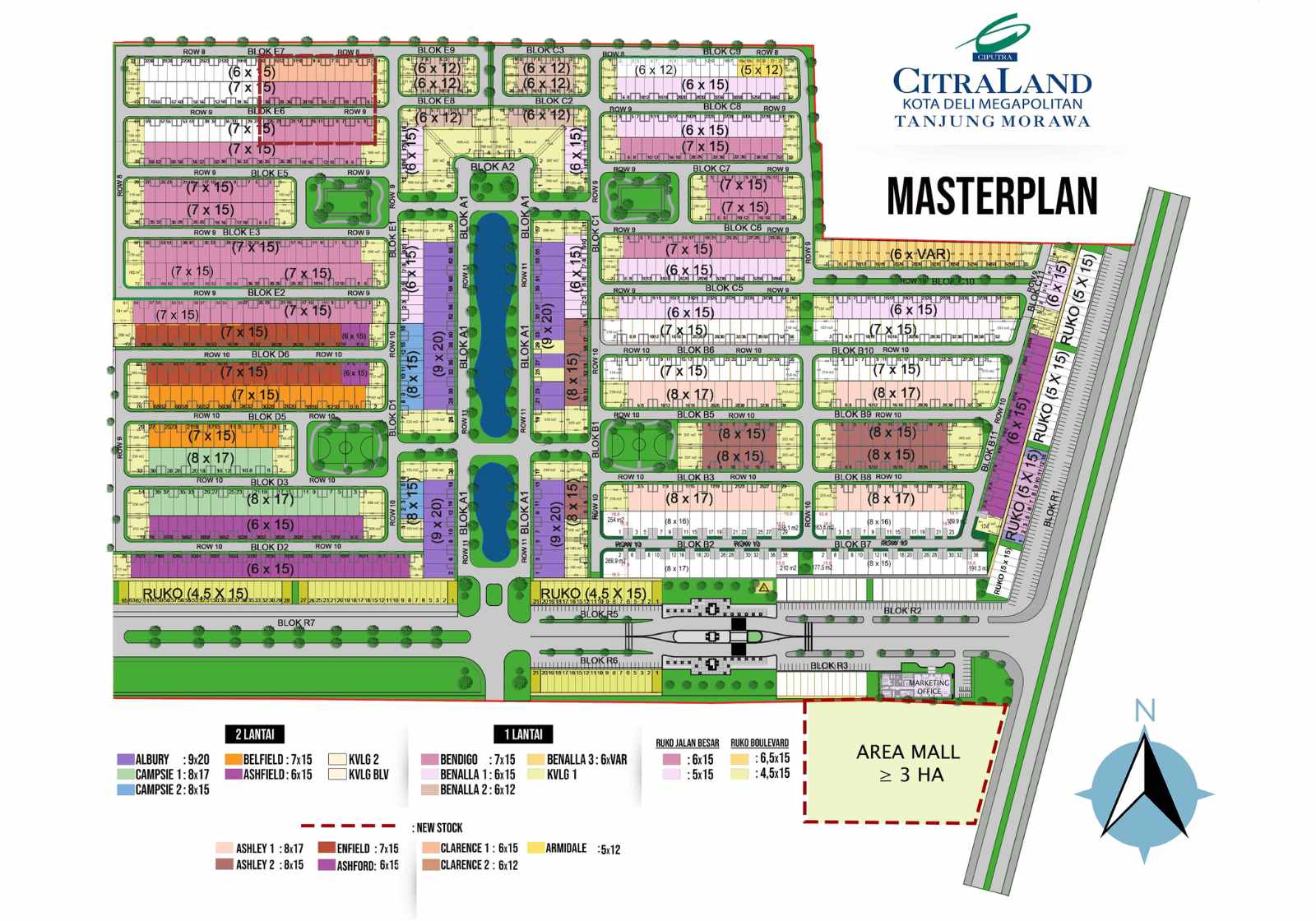 Masterplan CitraLand Tanjung Morawa - CitraLand Tanjung Morawa Masterplan CitraLand Tanjung Morawa